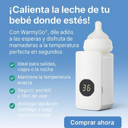 WarmyGo™ – Calienta biberones Portátil